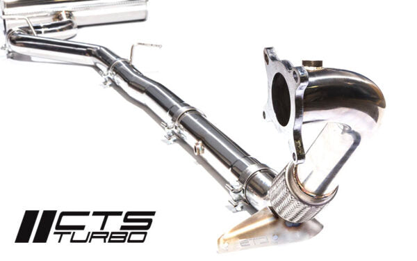 CTS Turbo VW MK6 Golf R 3'' Turbo Back Exhaust High-Flow Cat