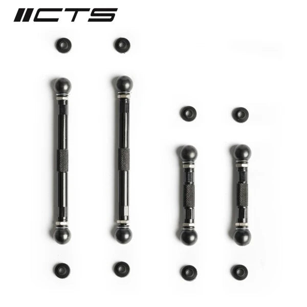 Bieletas regulables de rebaje CTS Turbo para suspensión neumática Audi SQ5 B9, Q7, Q8, SQ7, SQ8, RSQ8 y e-tron