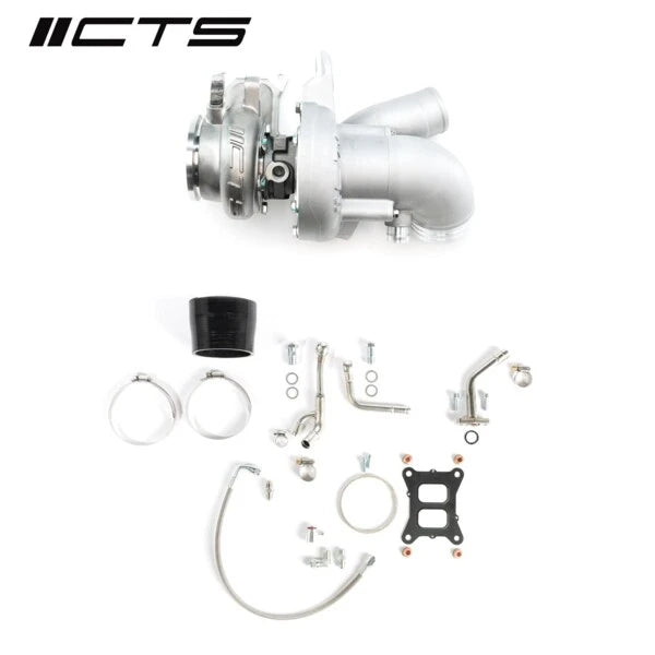 Kit de turbo CTS Turbo BOSS650 V3 MQB (Golf GTI y R Mk7, Audi A3 y S3 8V)