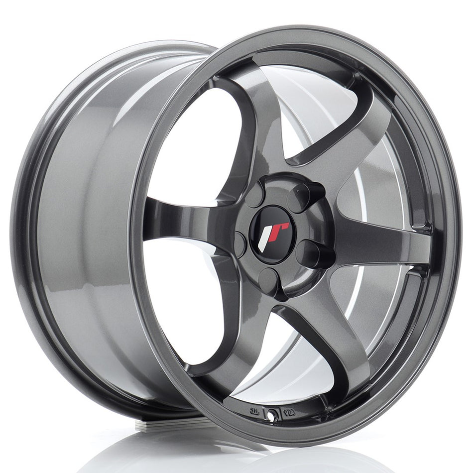 Japan Racing JR-3 Extreme Concave 17x9" (5 hole custom PCD) ET20-35, Gunmetal