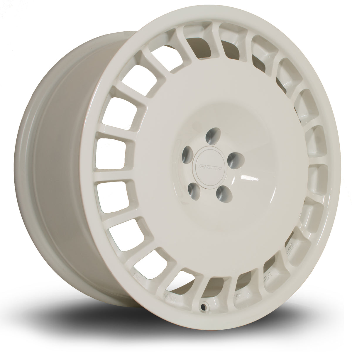 Llanta Rota D154 18x8,5" 4x108 ET20 blanco