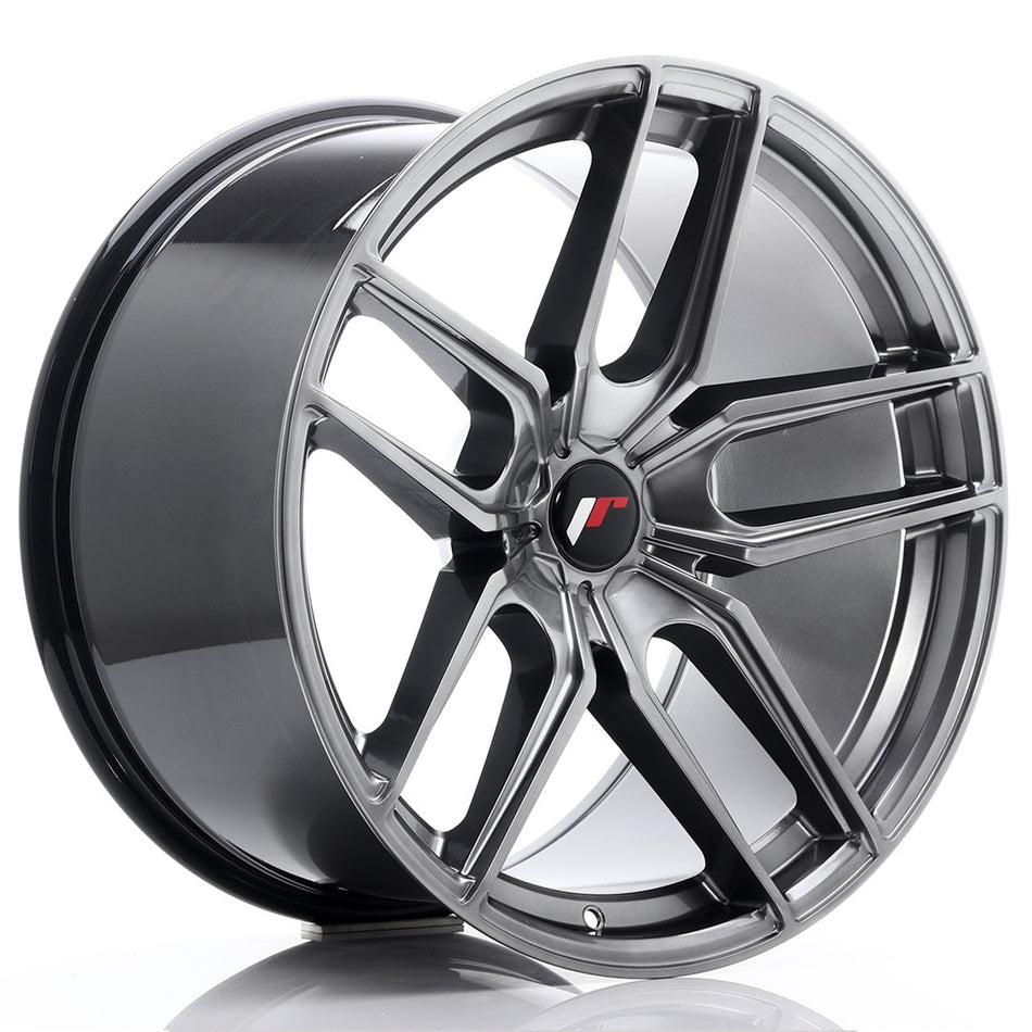 Japan Racing JR-25 20x11" (5 hole custom PCD) ET20-40, Hyper Black