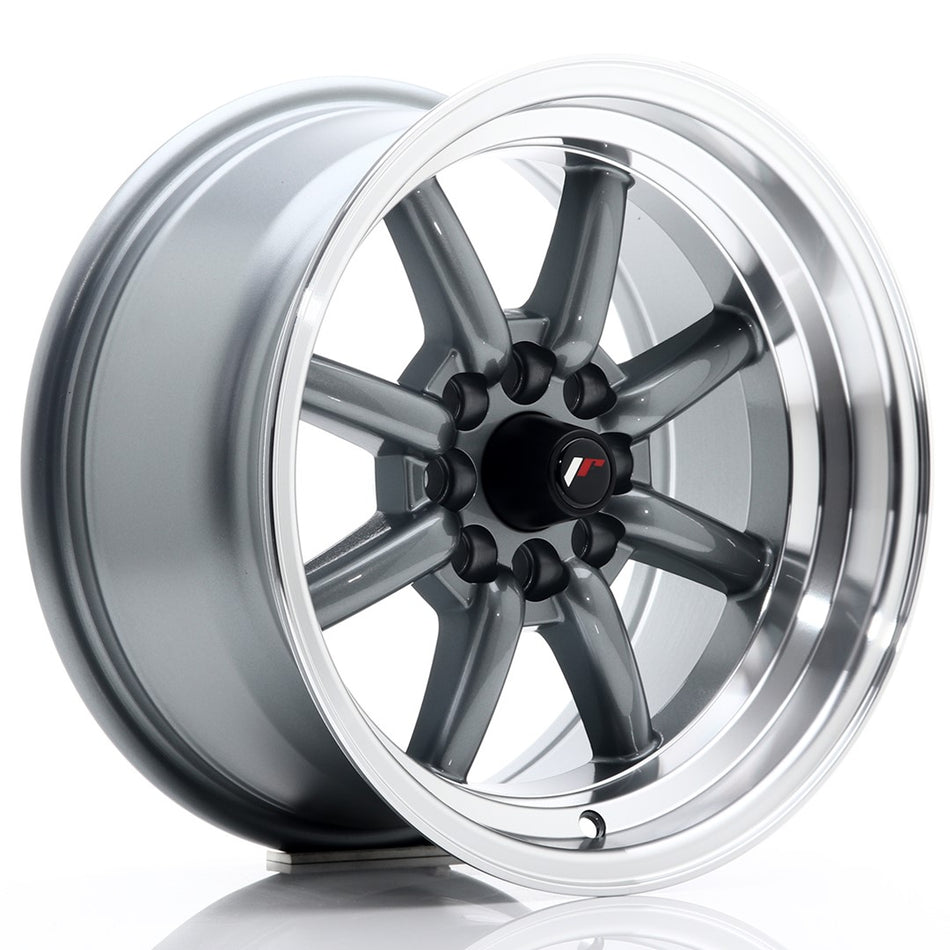 Japan Racing JR-19 15x8" 4x100/108 ET0, Gunmetal
