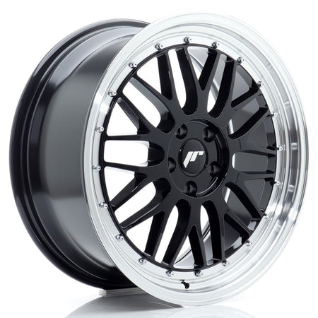 Llanta Japan Racing JR-23 20x10,5" 5 tornillos a medida ET15-25 negro brillo
