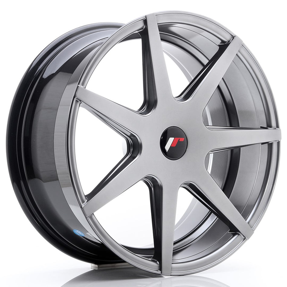 Japan Racing JR-20 19x8.5" (4 & 5 hole custom PCD) ET20-40, Hyper Black