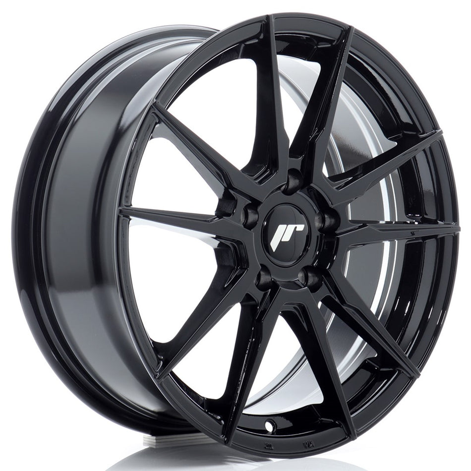 Japan Racing JR-21 17x7" 5x100 ET40, Gloss Black