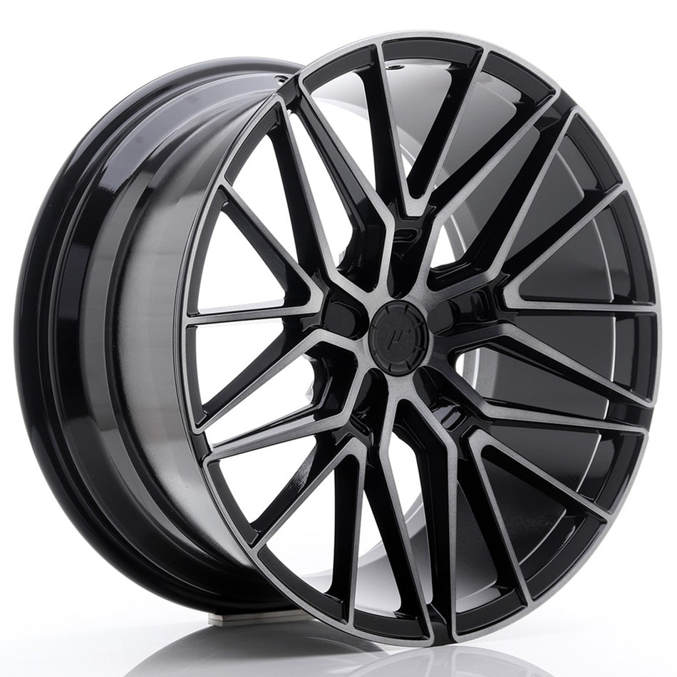 Japan Racing JR-38 20x10" (5 hole custom PCD) ET20-45, Flat & Gloss Black