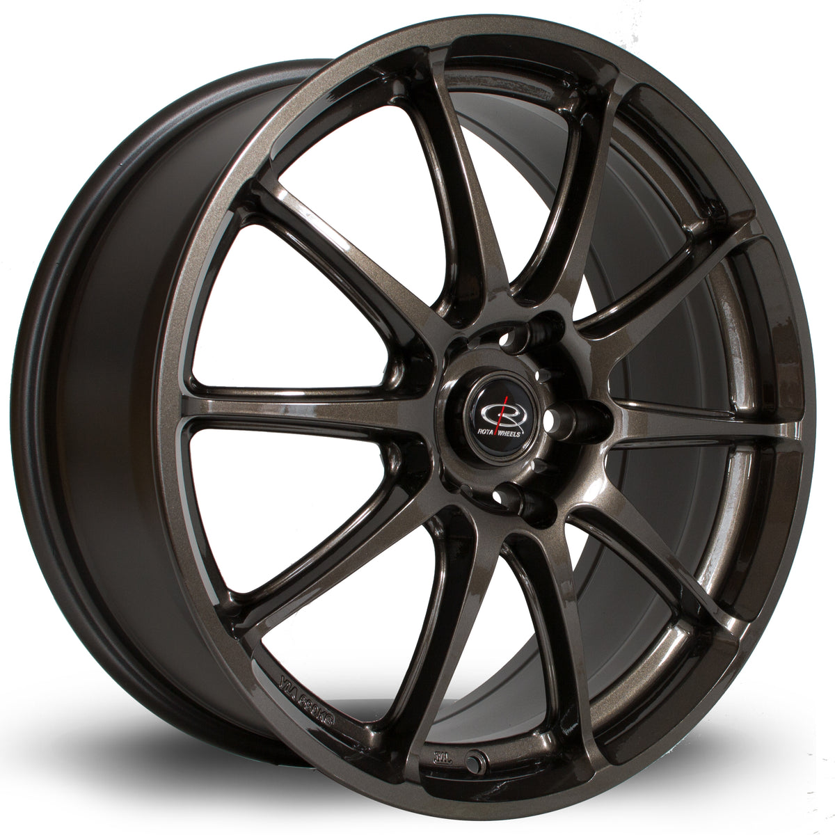 Llanta Rota GRA 18x7,5" 5x100 ET48 gunmetal