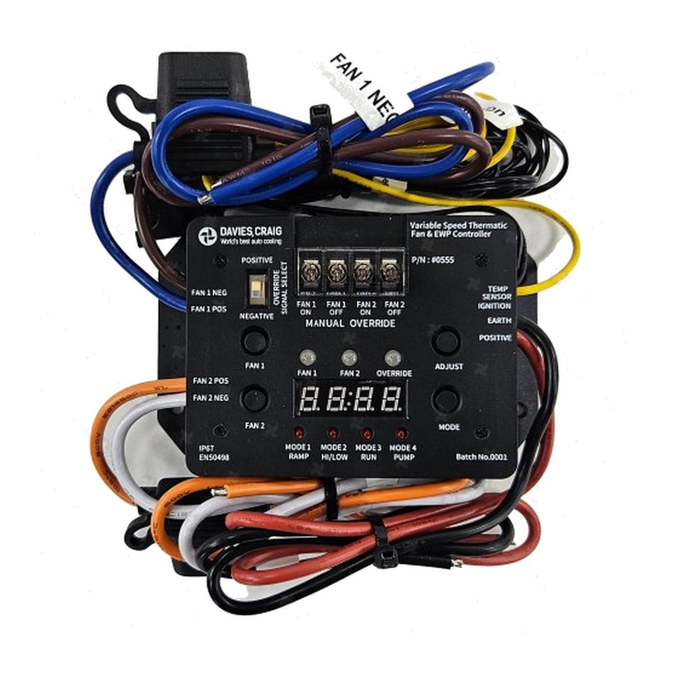 Controlador de velocidad variable Davies Craig para motores de escobillas, sonda 1/8" NPT