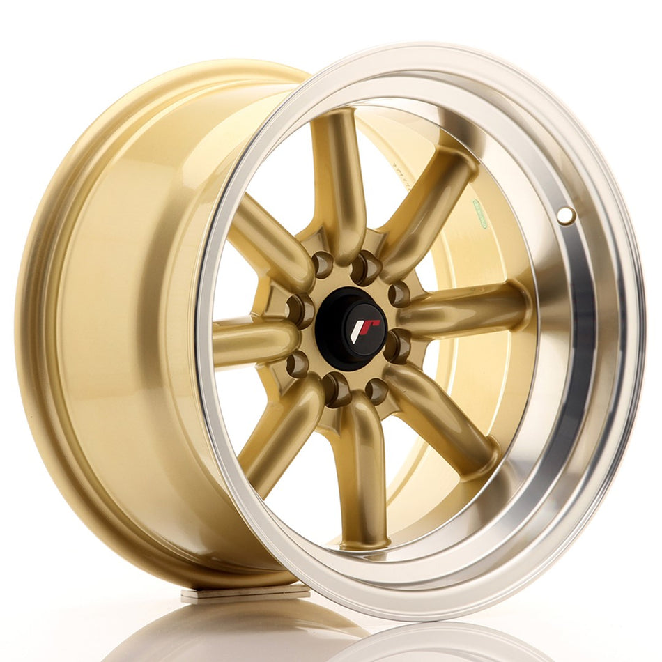 Japan Racing JR-19 16x9" 4x100/114.3 ET-15, Gold