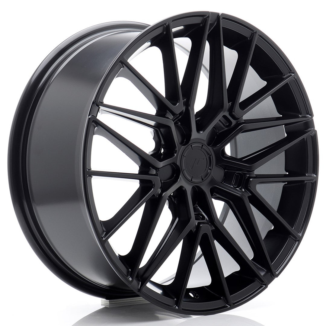 Llanta Japan Racing JR-38 18x8" 5 tornillos a medida ET20-45 negro mate