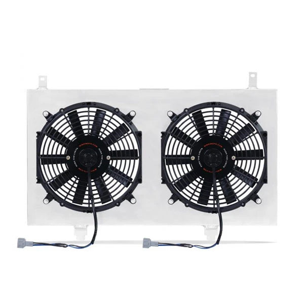 Kit de electroventiladores con carcasa de aluminio Mishimoto para Nissan 350Z (03-06) (VQ35DE, VQ35HR)