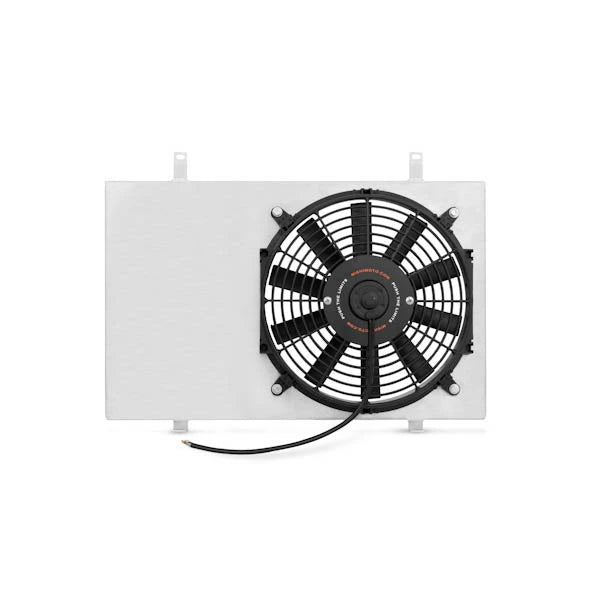 Kit de electroventiladores con carcasa de aluminio Mishimoto para Nissan Skyline R33 (RB25DET, RB26DETT)