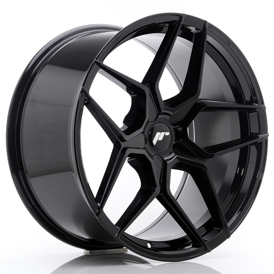 Japan Racing JR-34 Extreme Concave 20x10" (5 hole custom PCD) ET20-40, Gloss Black