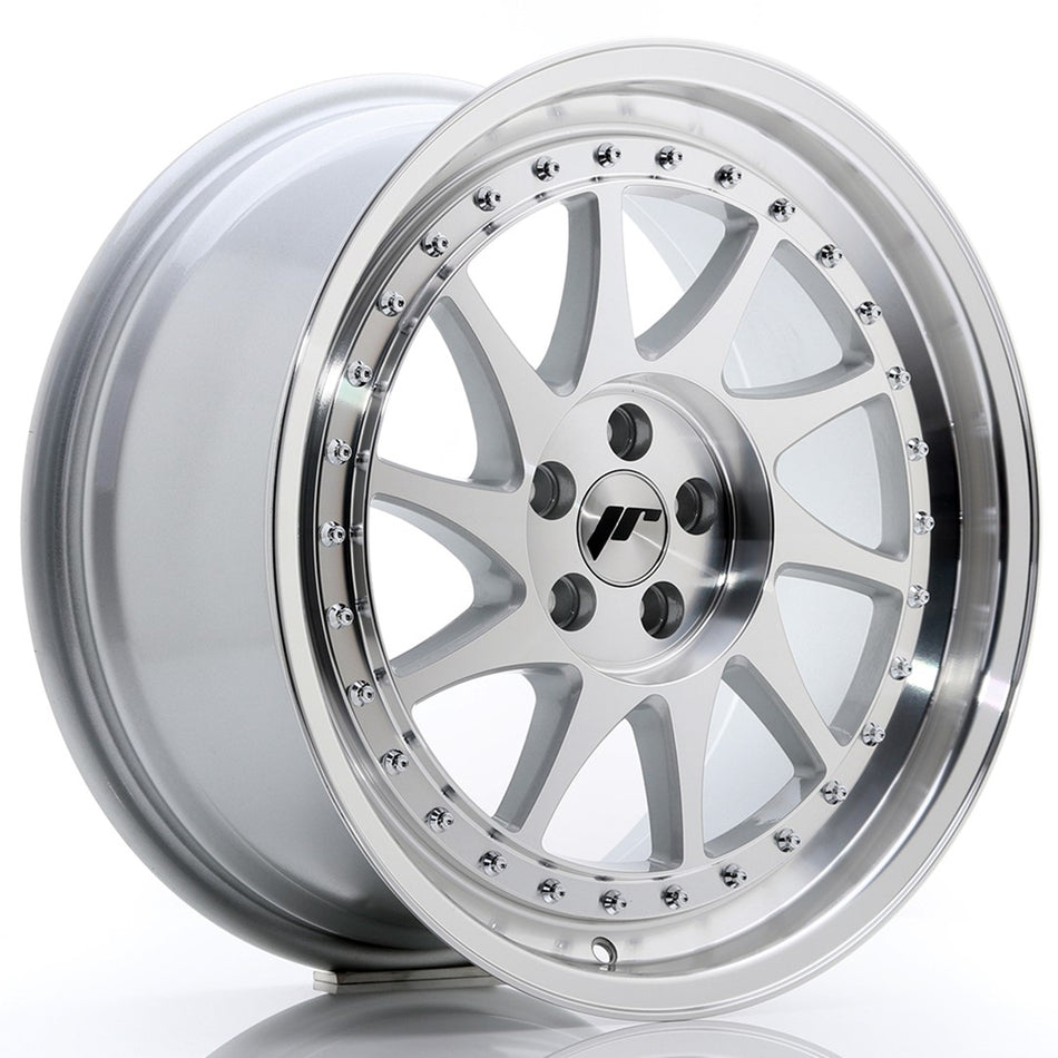 Japan Racing JR-26 18x8.5" 5x100 ET35, Silver
