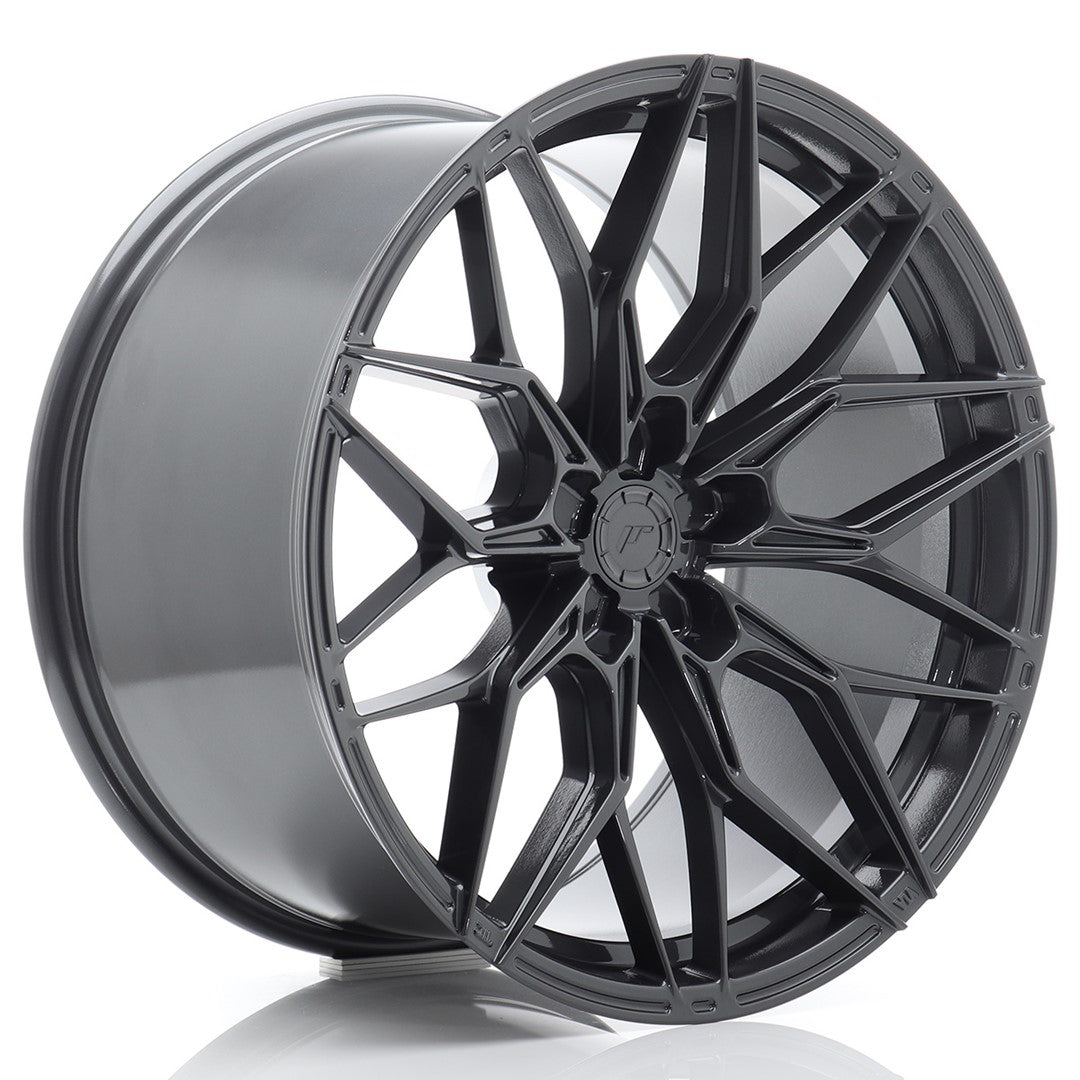 Llanta Japan Racing JR-46 20x10,5" 5 tornillos a medida ET15-35 gris hyper
