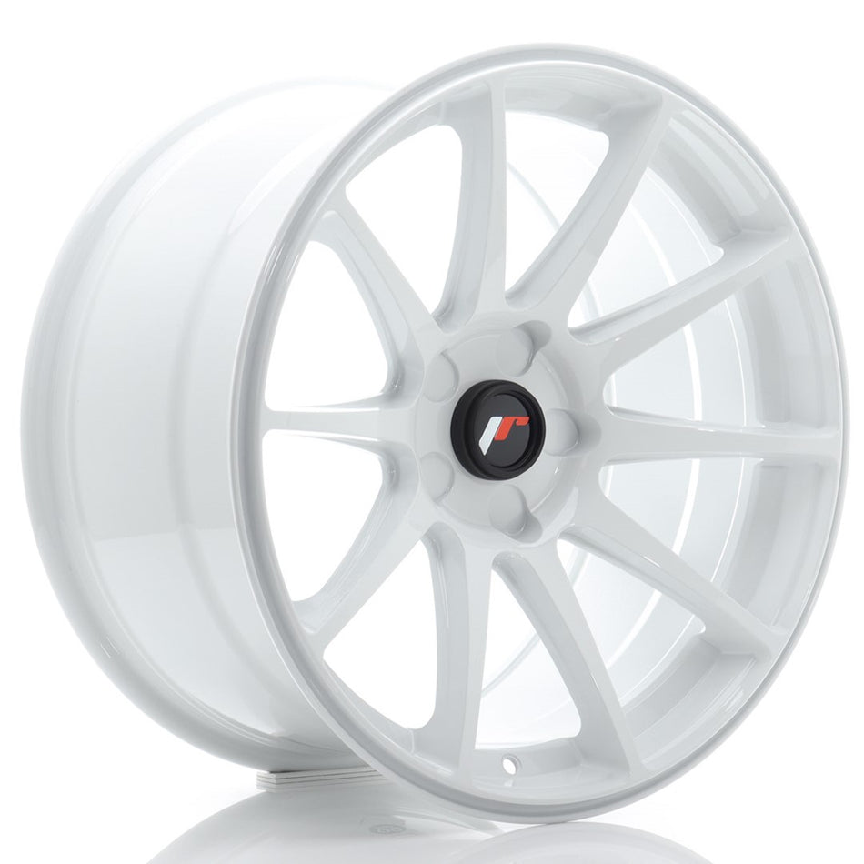 Japan Racing JR-11 Extreme Concave 18x9.5" (5 hole custom PCD) ET20-30, White