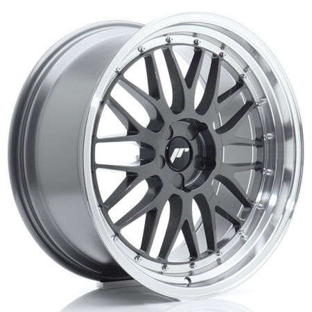 Llanta Japan Racing JR-23 20x10,5" 5 tornillos a medida ET30-43 gris hyper