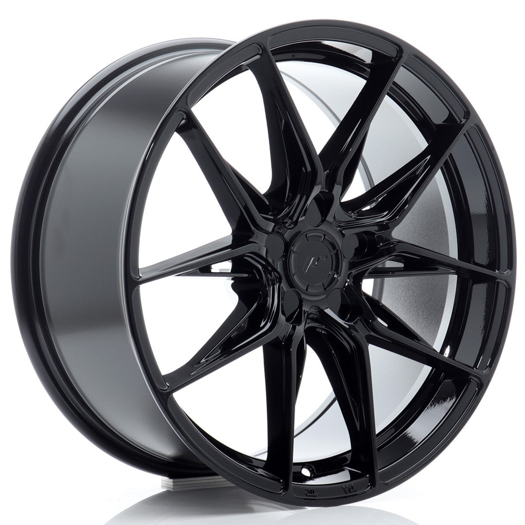 Llanta Japan Racing JR-44 18x8,5" 5 tornillos a medida ET20-48 negro brillo