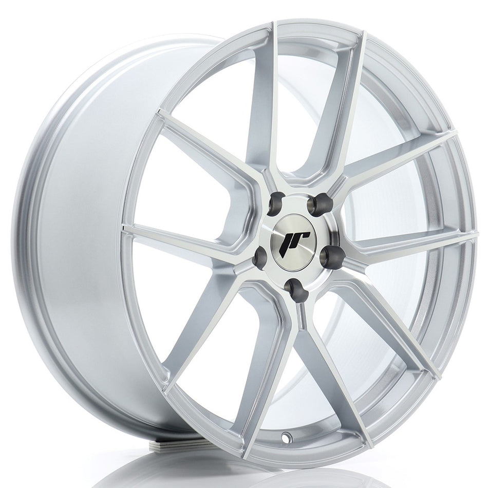 Japan Racing JR-30 19x8.5" 5x120 ET35, Machined Silver