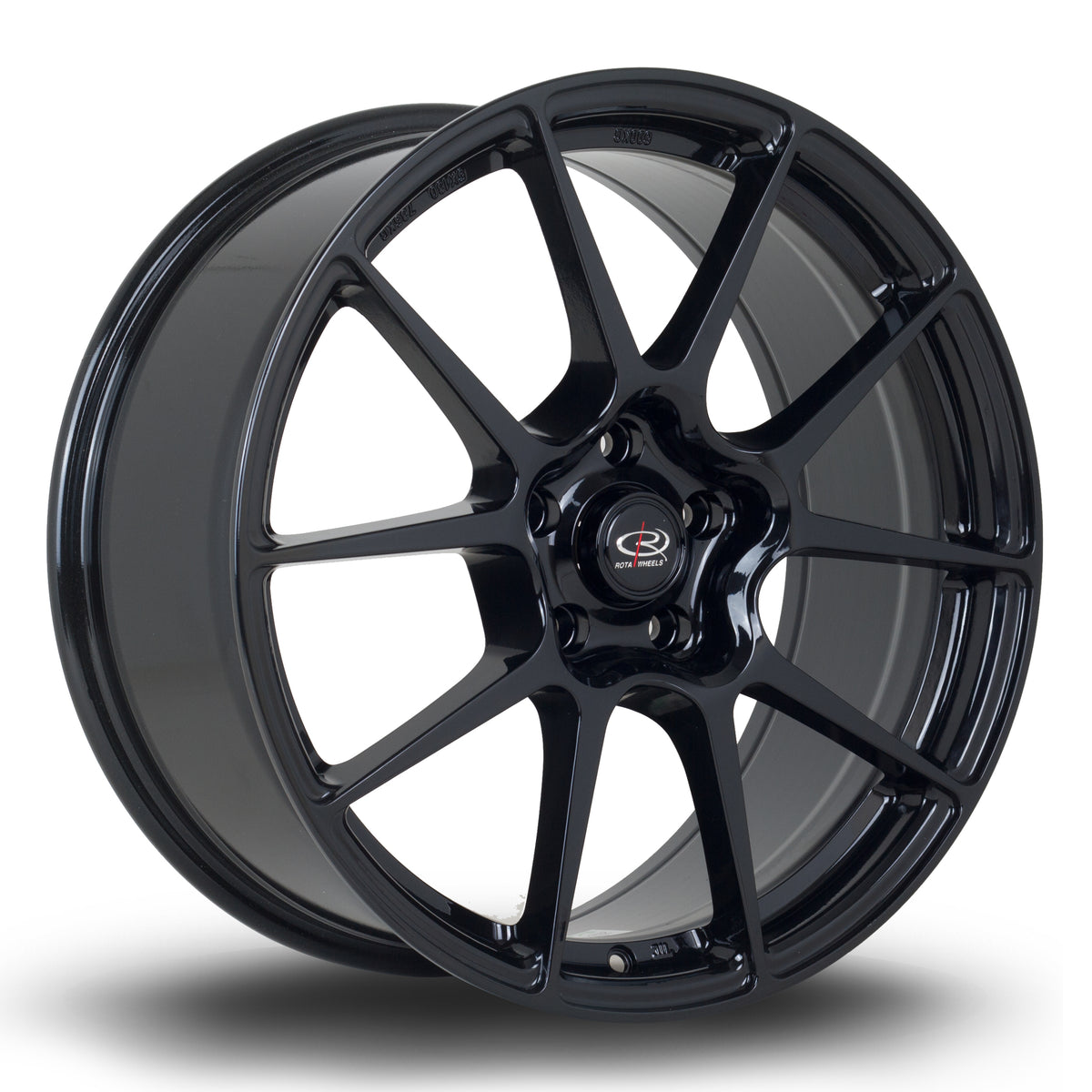 Llanta Rota AR10 19x8,5" 5x114.3 ET44 negro brillo