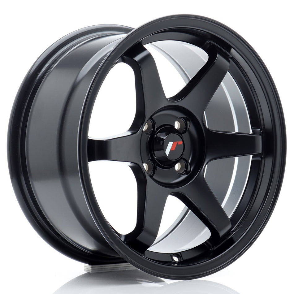 Japan Racing JR-3 16x8" 4x100 ET25, Flat Black