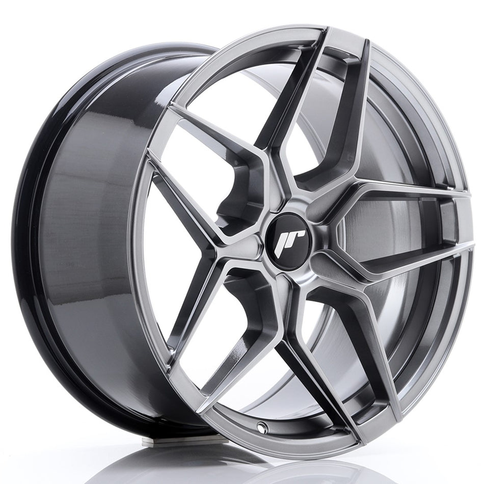Japan Racing JR-34 Extreme Concave 18x9" (5 hole custom PCD) ET20-42, Hyper Black