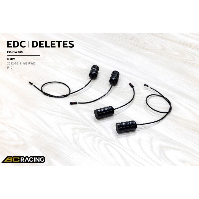 Kit BC Racing EDC Delete — BMW M5 F10 (12-16) y M6 Gran Coupé F06 (13-19)
