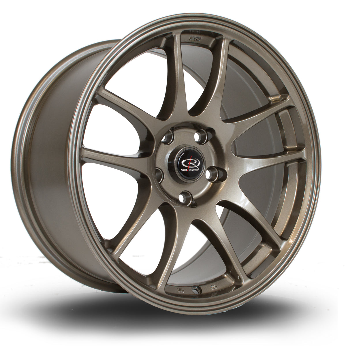 Llanta Rota Torque 17x9" 4x114.3 ET30 bronce
