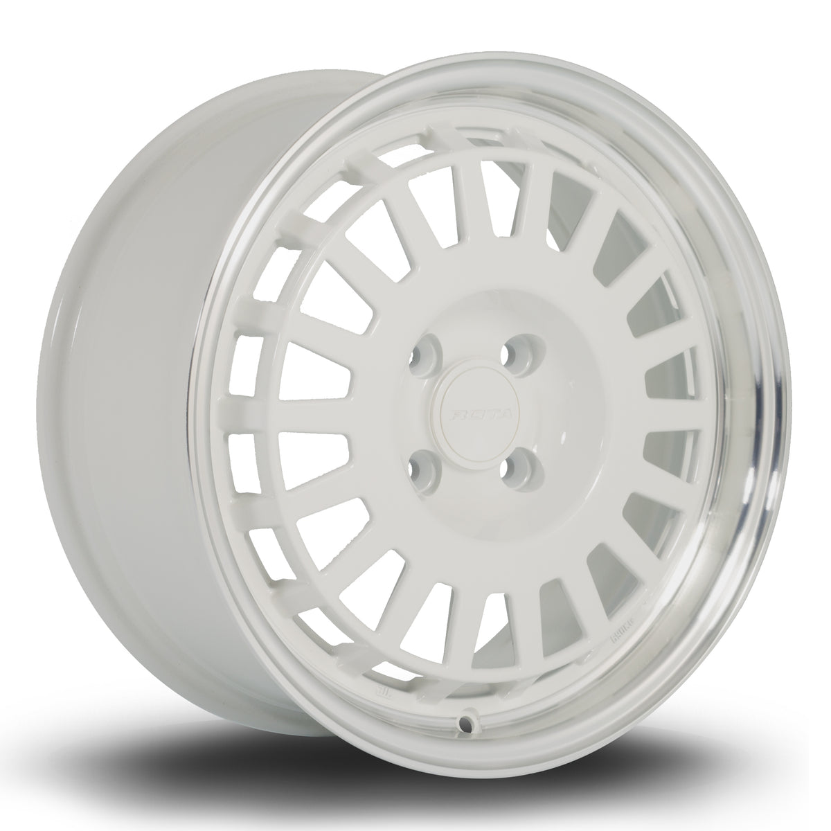 Llanta Rota EG6 16x7" 4x100 ET35 blanco