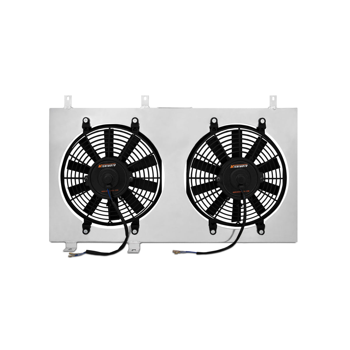 Kit de electroventilador con carcasa de aluminio Mishimoto para Mitsubishi Lancer Evo 7 (VII) (4G63T)