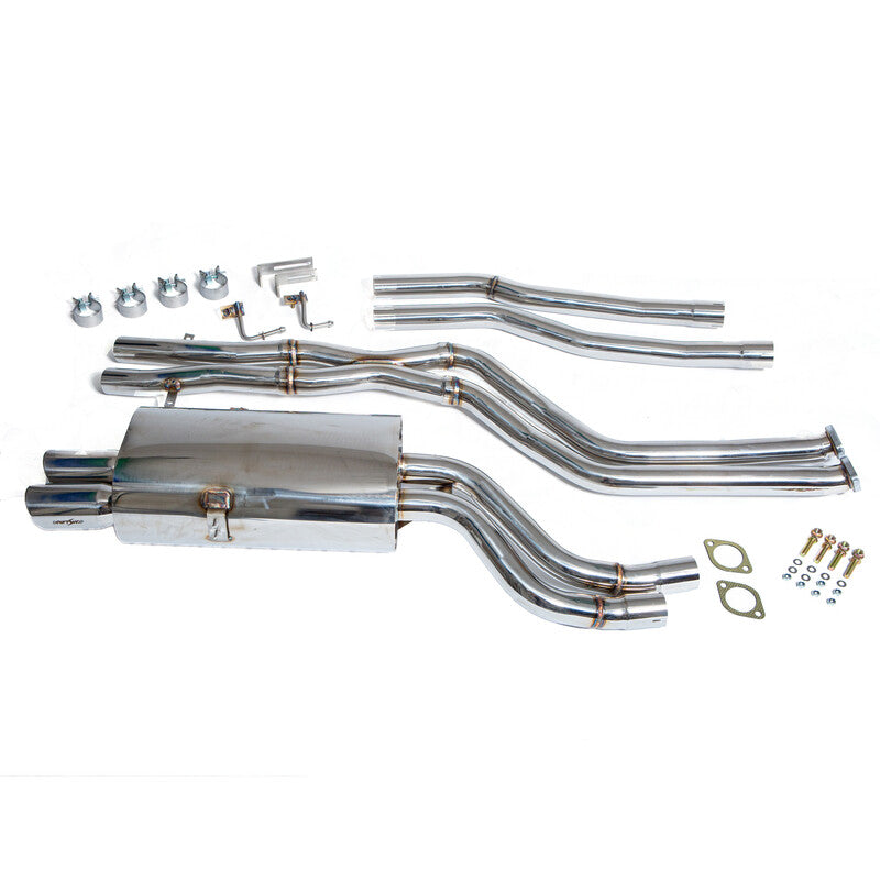Sistema de escape completo para BMW E46