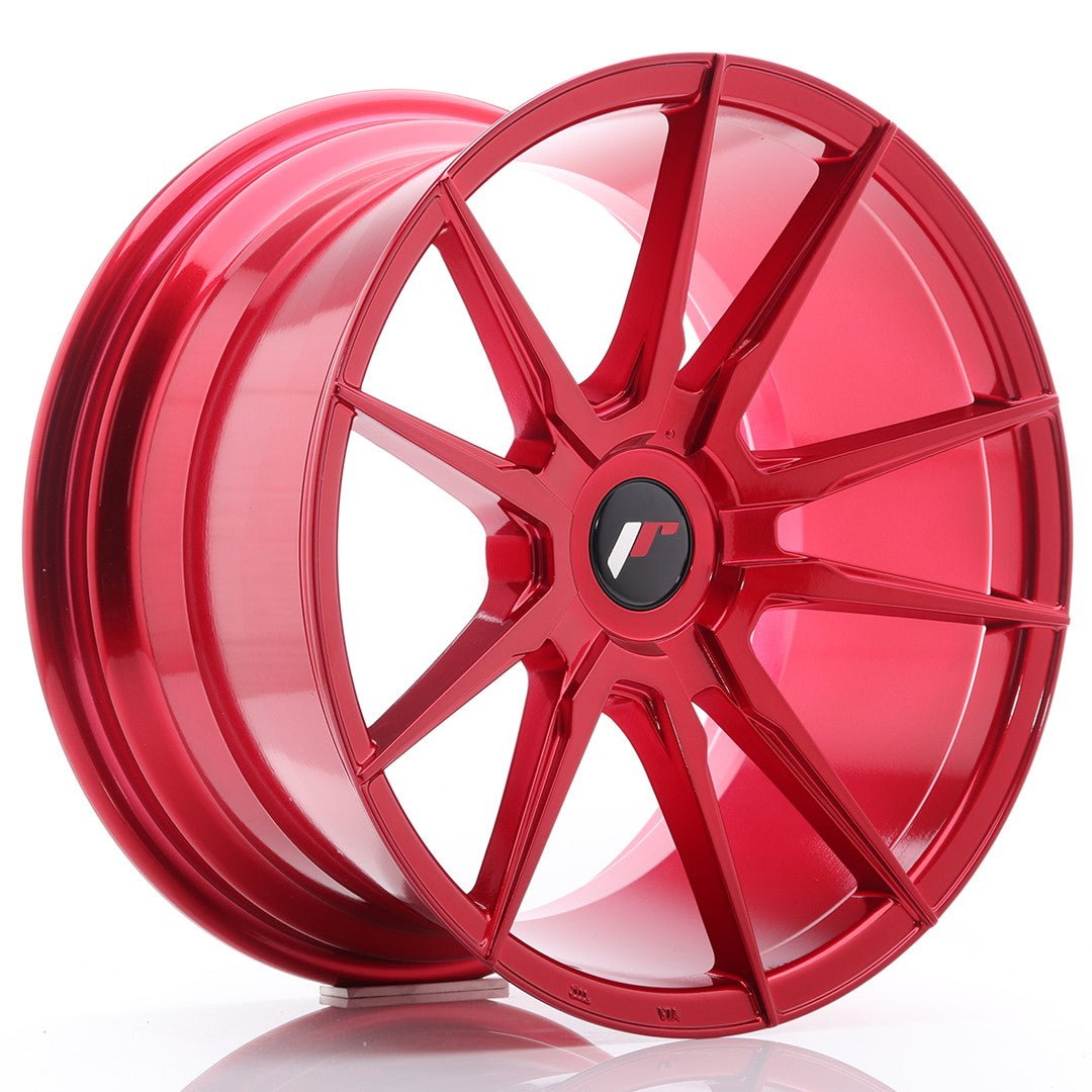 Llanta Japan Racing JR-21 Extreme Concave 18x9,5" a medida ET20-40 rojo