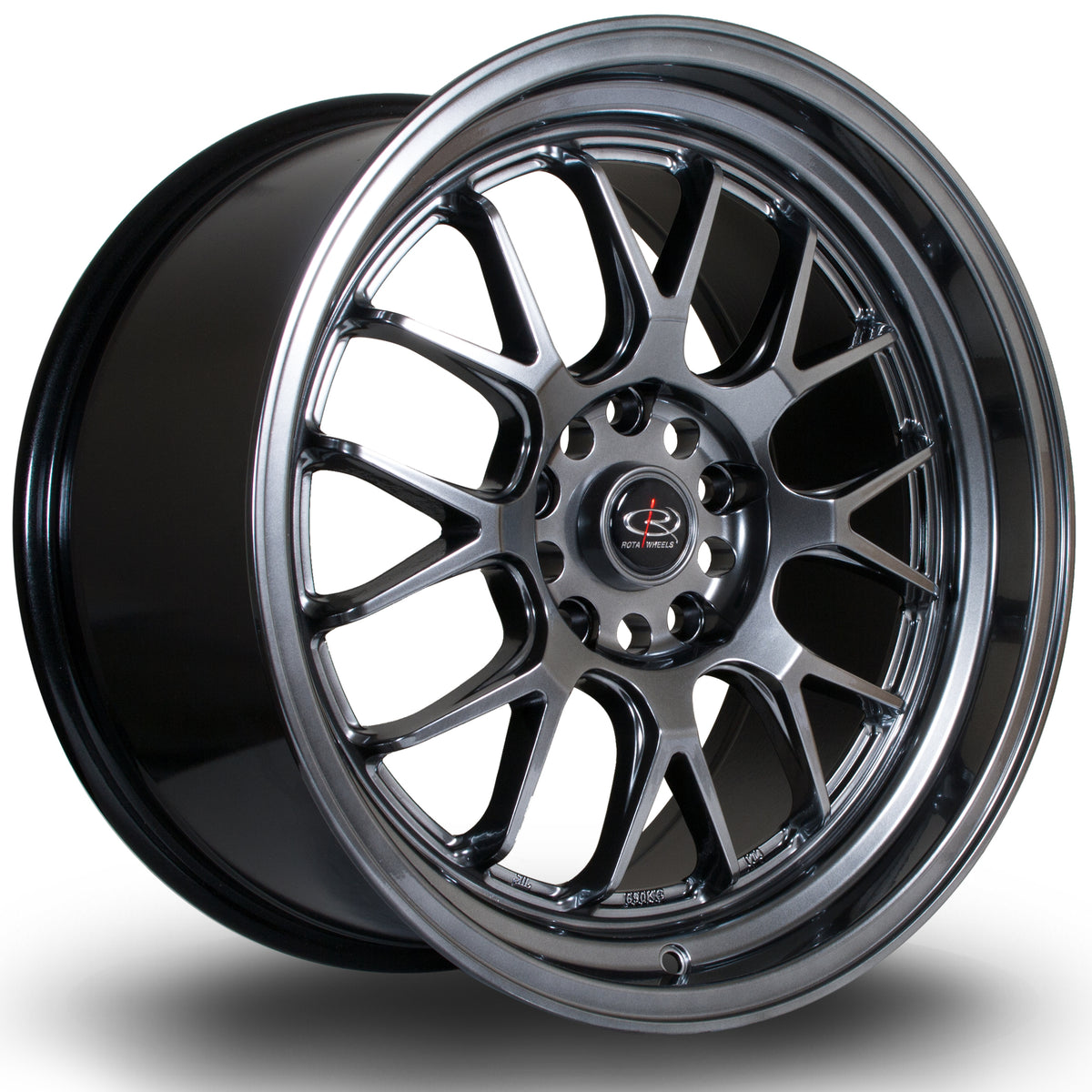 Llanta Rota MXR 18x9,5" 5x120 ET45 negro hyper