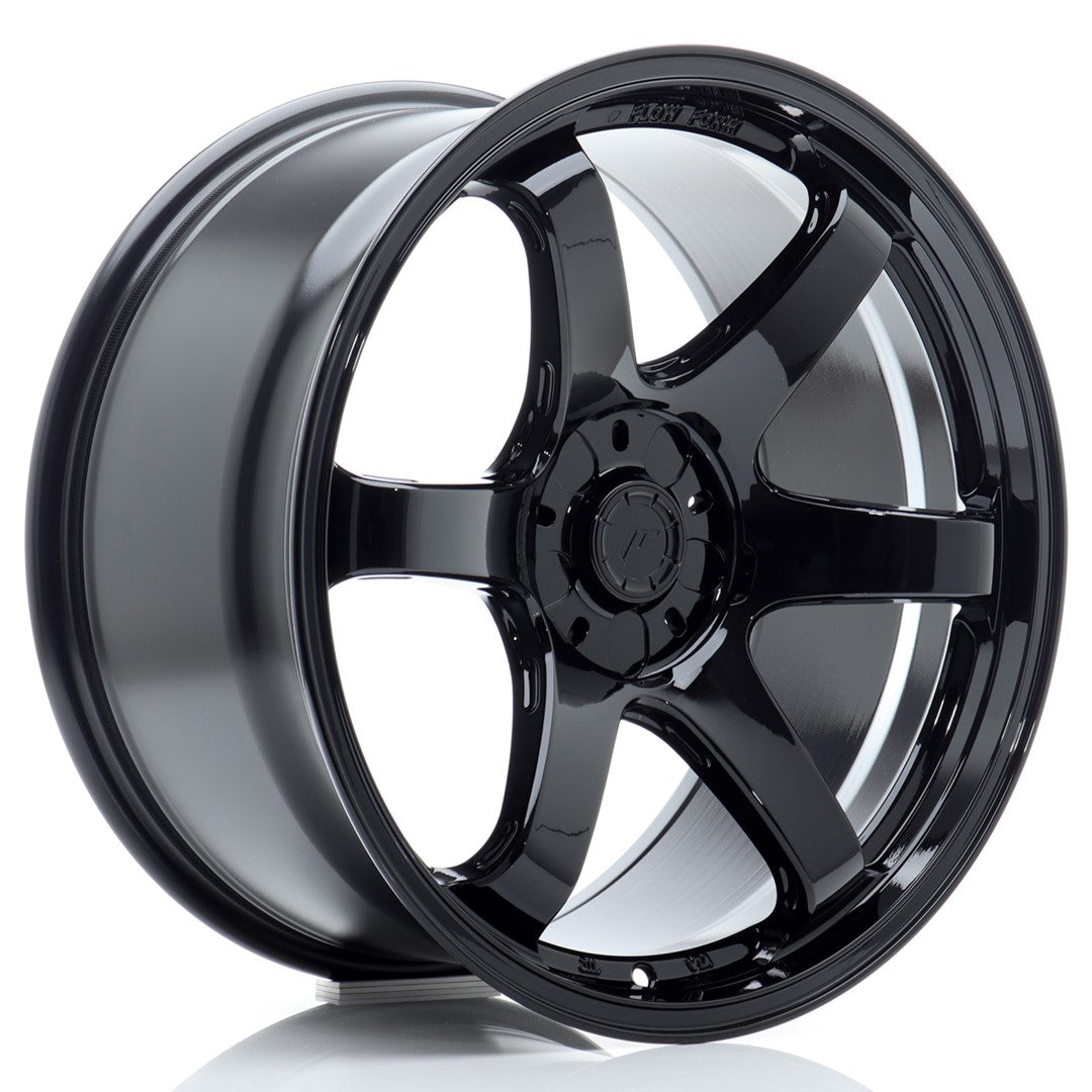 Llanta Japan Racing SL-03 Super Light 19x10,5" 5 tornillos a medida ET15-45 negro brillo
