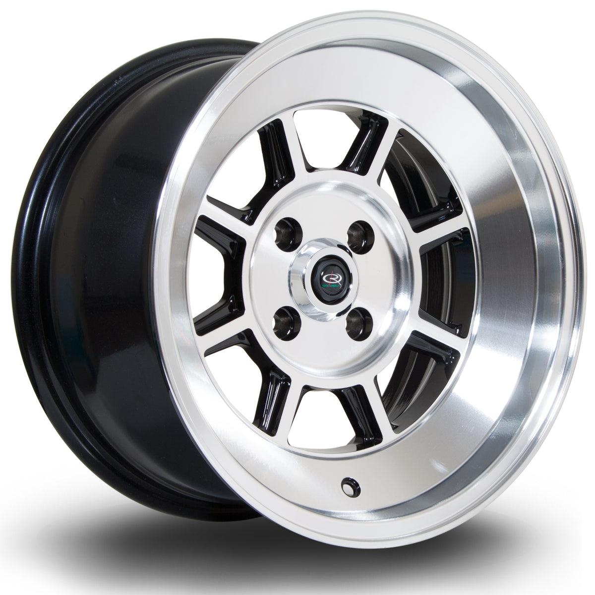 Llanta Rota BM8 15x8" 4x100 ET10 plata