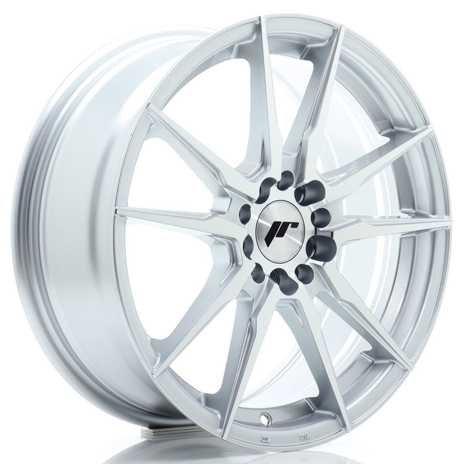 Japan Racing JR-21 17x7" 5x108/112 ET40, Machined Silver