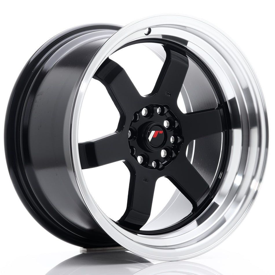 Japan Racing JR-12 17x9" 5x100/114.3 ET25, Gloss Black