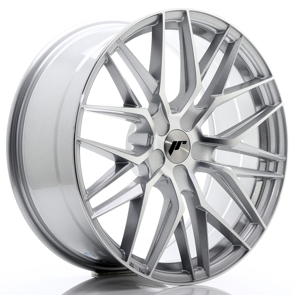 Japan Racing JR-28 20x8.5" (5 hole custom PCD) ET20-40, Silver