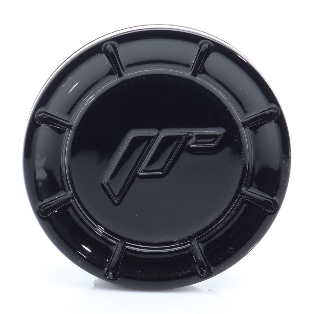 Tapacubos central Japan Racing para JR-38, JR-39, JR-40, JR-41, JR-43 y JR-44 en negro brillo