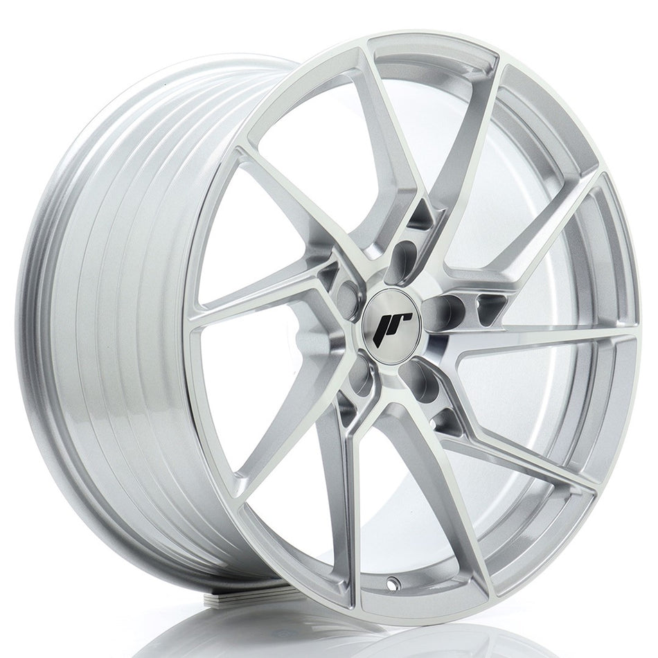 Japan Racing JR-33 Extreme Concave 19x9.5" (5 hole custom PCD) ET20-45, Silver