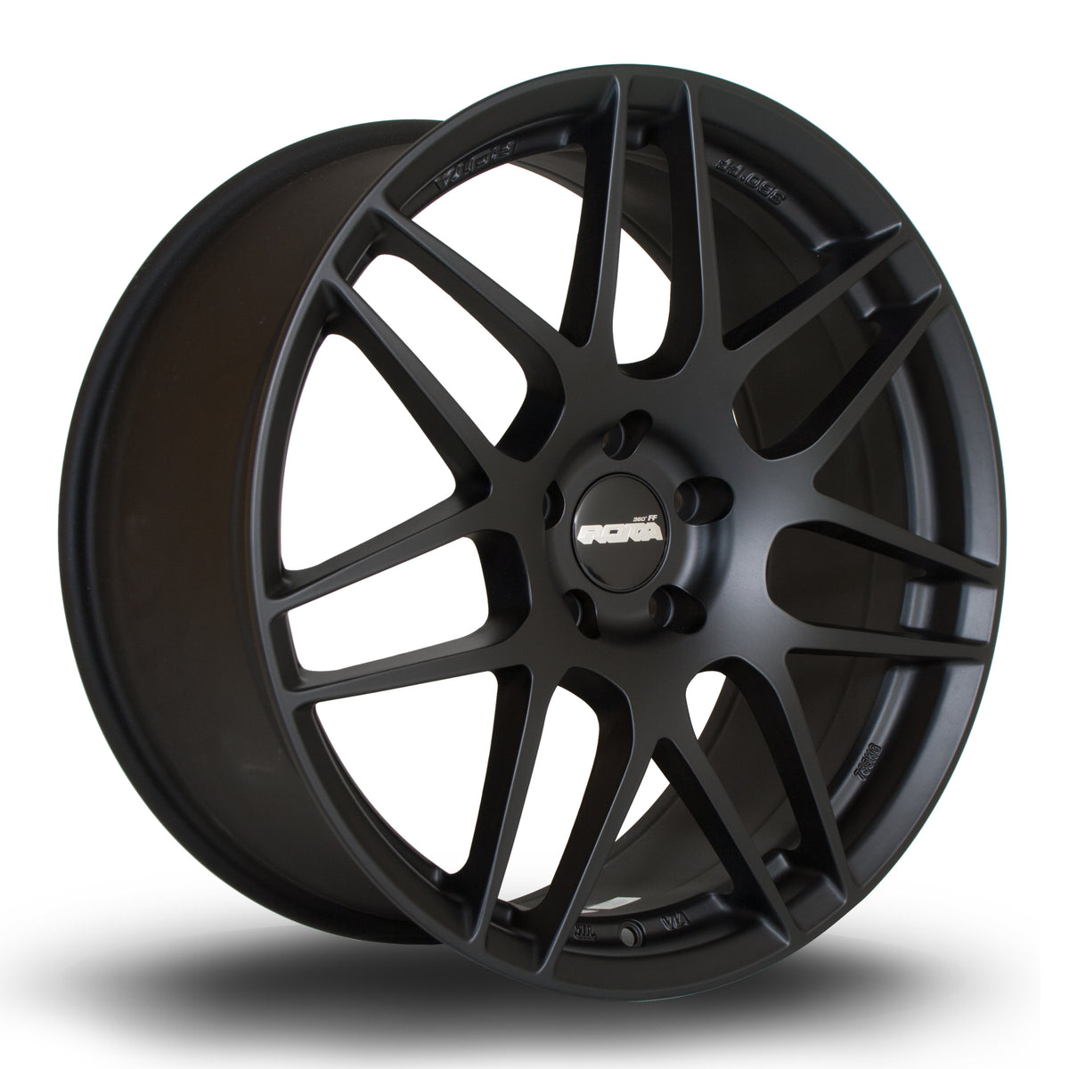 Llanta Rota FF01 19x8,5" 5x120 ET33 negro mate