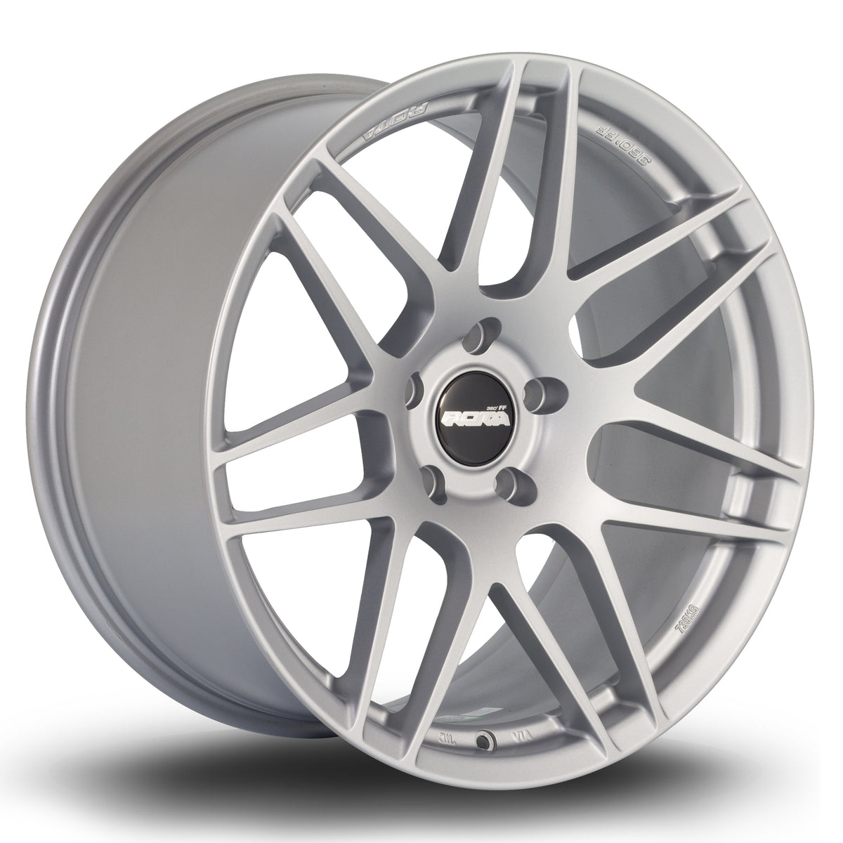 Llanta Rota FF02 19x10" 5x120 ET37 gris mate
