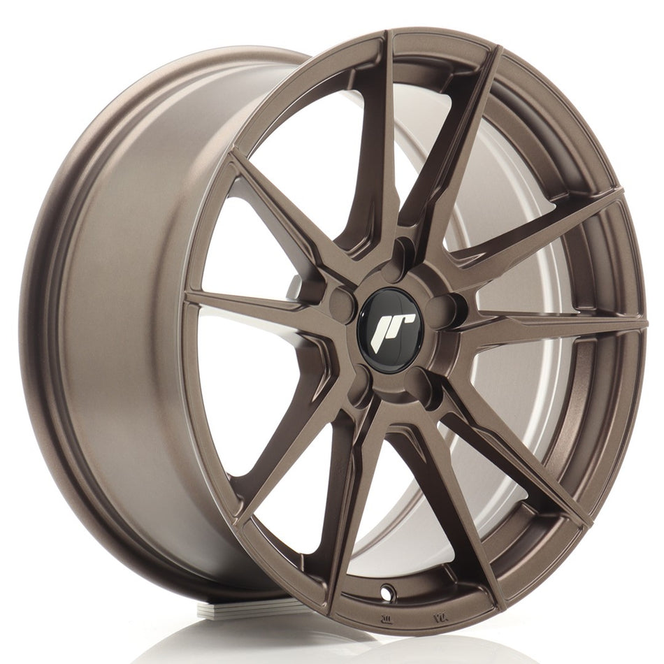 Japan Racing JR-21 17x8" (5 hole custom PCD) ET20-35, Bronze