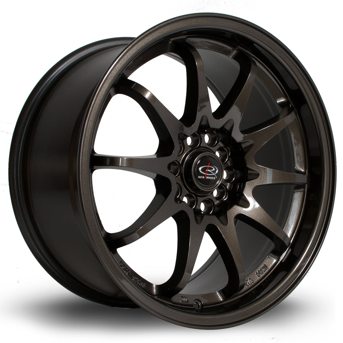 Llanta Rota Fighter 17x9" 5x100/5x114.3 ET50 gunmetal
