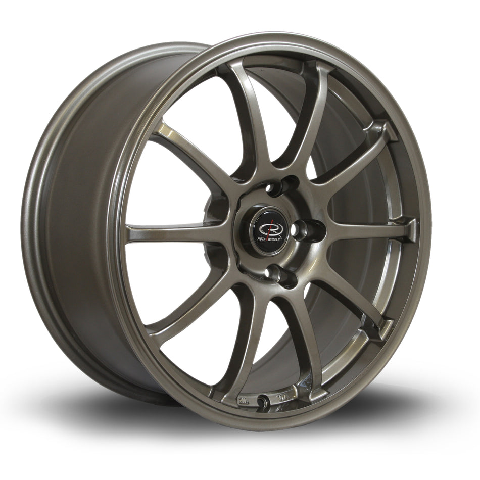 Rota Force 17x8" 5x100 ET35, Bronze