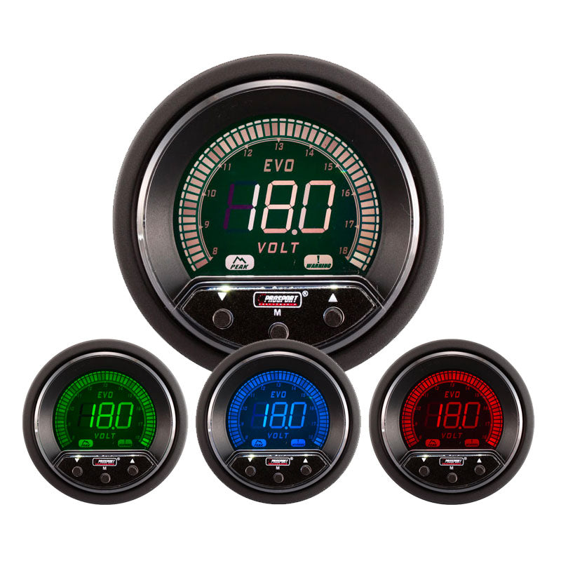 ProSport Evo Voltímetro (4 colores)