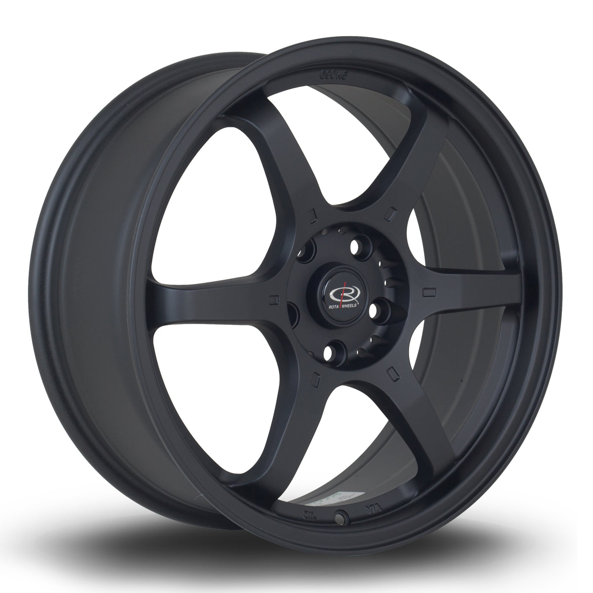 Llanta Rota GR6 18x7,5" 5x114.3 ET45 negro mate