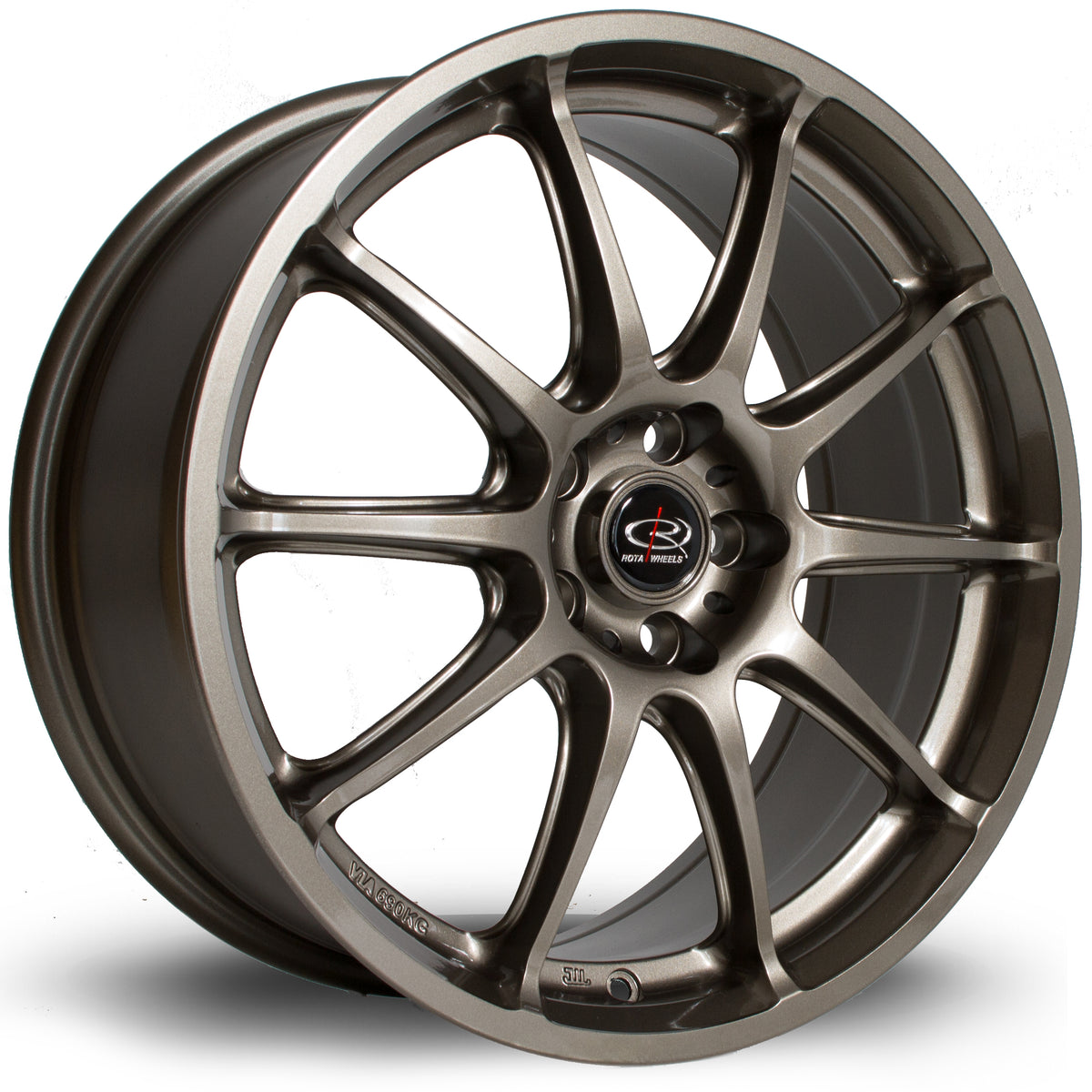 Llanta Rota GRA 17x7,5" 5x100 ET48 bronce
