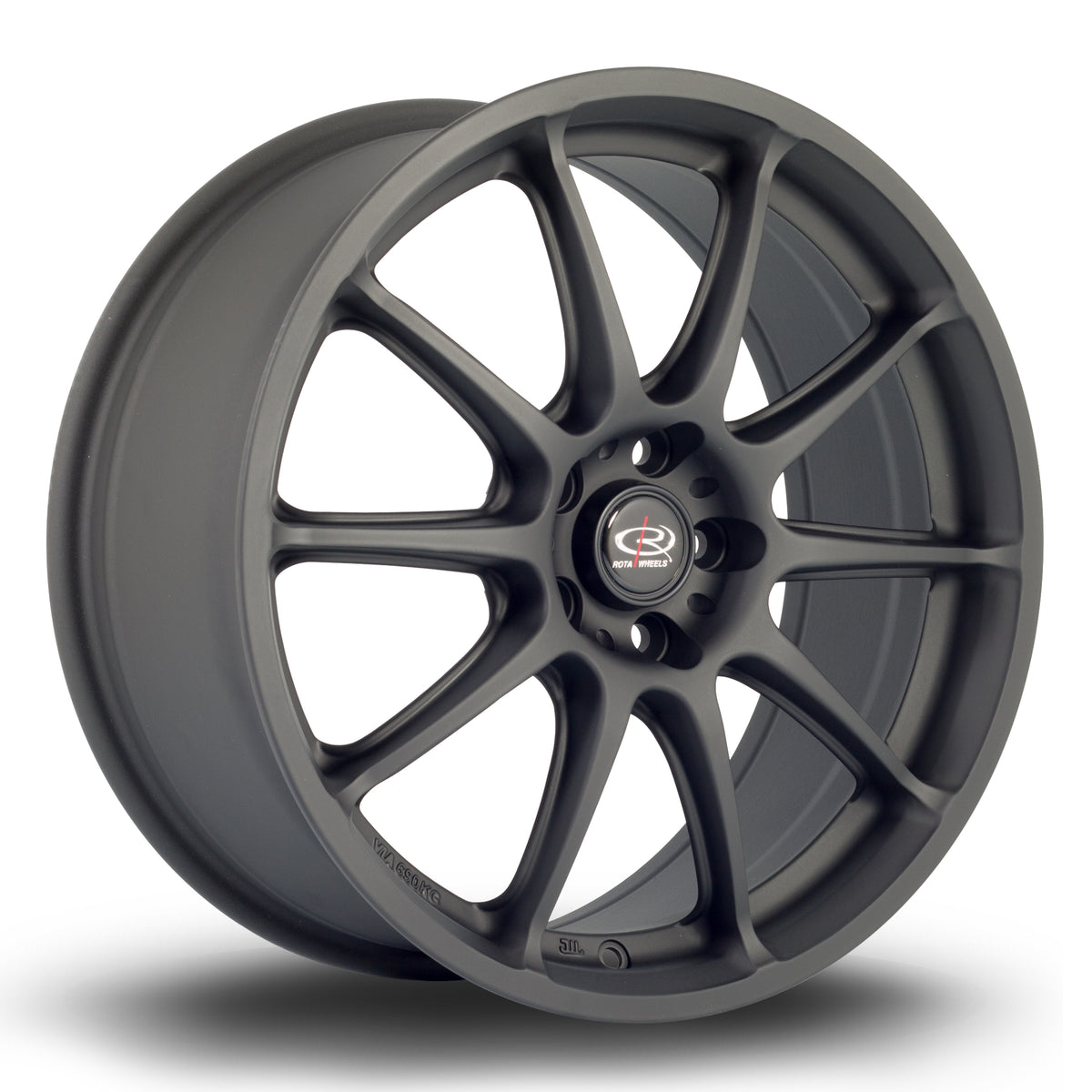 Llanta Rota GRA 17x7,5" 5x100 ET48 negro satinado